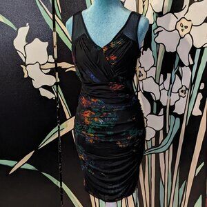 SOLD - Super sexy vintage Rampage sleeveless mini wiggle dress